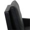 PK-31 Lounge Chair in Black Aniline Leather by Poul Kjærholm, 1970s 6