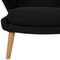 Papa Bear Chair in Dark-Grey Hallingdal Fabric from Hans Wegner, 1980s 11