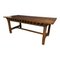 Solid Oak Farmhouse Table, Image 1