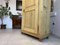 Biedermeier Farmhouse Cabinet or Wardrobe in Natural Wood 10
