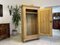 Biedermeier Farmhouse Cabinet or Wardrobe in Natural Spruce 3