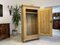 Biedermeier Farmhouse Cabinet or Wardrobe in Natural Spruce 11