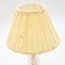 Vintage French Crystal Glass and Brass Table Lamp, 1950s, Image 3