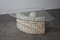 Travertine Stone Coffee Table by Magnussen Ponte, 1980s, Image 4