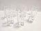 Crystal Drinking Glasses by A. Mangiarotti for Cristallerie Colle, 1970s, Set of 12 5