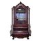 French Baroque Mahogany Cabinet 1