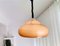 Space Age Italian Coral Acrylic Pull Down Retractable Hanging Lamp in the style of Guzzini, 1970s, Image 1