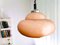 Space Age Italian Coral Acrylic Pull Down Retractable Hanging Lamp in the style of Guzzini, 1970s 2