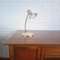 Lámpara de mesa Flexo dorada, años 70, Imagen 17