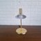 Lámpara de mesa Flexo dorada, años 70, Imagen 6