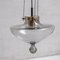 Smoked Glass and Brass Pendant Light from Raak, 1970s 3