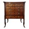 Regency Egyptian Revival Mahogany Chest on Stand, Image 6