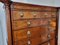 Regency Egyptian Revival Mahogany Chest on Stand, Image 8