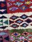 Marokkanischer Boucherouite Berber Teppich, 1980er 9