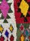 Marokkanischer Boucherouite Berber Teppich, 1980er 6