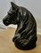 Media cabeza de caballo vintage de hierro fundido, Imagen 3