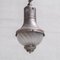 Antique Etched Glass Pendant Lights, 1920s, Set of 3 4