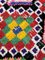 Tapis Boucherouite Berbère Multicolore Traditionnel, Maroc, 1980s 10