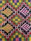 Moroccan Traditional Multicolors Boucherouite Berber Rug, 1980s 6