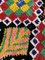 Moroccan Traditional Multicolors Boucherouite Berber Rug, 1980s 9