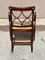 English Sheraton Style Dining Chairs in Mahogany, 1980s, Set of 6 5