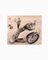 Gabriella Giardi, Honda 500 Motorcycle after Mike Hailwood, 2019, Oil on Canvas, Immagine 1