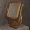 French Art Nouveau Style Cheval Mirror in Beech Wood, 1960s 10