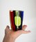 Bicchieri Mondrian di Nicola Moretti, inizio XXI secolo, set di 6, Immagine 10