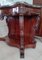 Louis Philippe Console in Mahogany with Black Marble Top, 19th Century 7
