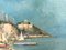 Neapolitanischer Schulkünstler, Marina, 1800er, Öl auf Leinwand, Gerahmt 1