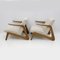 Mid-Century Modern Italian Bouclè Lounge Chairs, 1970s, Set of 2, Image 5