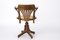 Bentwood Swivel Chair with Viennese Braiding from Thonet 2