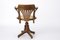 Bentwood Swivel Chair with Viennese Braiding from Thonet, Image 2