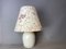 Portuguese Farmhouse Ceramic Floral Table Lamp, 1970s 5