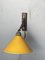 Lampada da parete Mid-Century con braccio flessibile regolabile in teak, metallo e ottone, Paesi Bassi, anni '60, Immagine 11