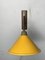 Lámpara de pared holandesa Mid-Century ajustable de teca, metal y latón, años 60, Imagen 12