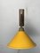 Mid-Century Dutch Adjustable Swing Arm Wall Lamp in Teak, Metal and Brass, 1960s, Image 12