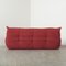 Togo 3-Seater Sofa in Alcantera by Michel Ducaroy for Ligne Roset, 1990s 4