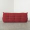 Togo 3-Seater Sofa in Alcantera by Michel Ducaroy for Ligne Roset, 1990s, Image 4