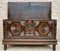 Antique Spanish Baroque Walnut Trunk with Carved Frame, 1890s 7