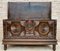 Antique Spanish Baroque Walnut Trunk with Carved Frame, 1890s, Image 7