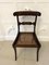 Antique Regency Rosewood and Brass Inlaid Dining Chairs, 1825, Set of 6, Image 6