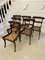 Antique Regency Rosewood and Brass Inlaid Dining Chairs, 1825, Set of 6 2