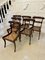 Antique Regency Rosewood and Brass Inlaid Dining Chairs, 1825, Set of 6, Image 2