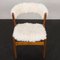 Fire Chair in Sheepskin by Kai Kristiansen, Denmark, 1960s 7