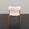 Fire Chair in Sheepskin by Kai Kristiansen, Denmark, 1960s 9