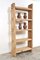 Antique Elmwood Shelving Unit, 1920s 3