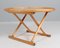 Egyptian Table in Elm attributed to Mogens Lassen for Rud. Rasmussen, 2000s, Image 7