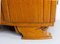 Small Mid-Century French Oak Cabinet with Marble Top, 1960s, Image 8