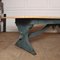 Italian Painted Trestle Table, Image 2